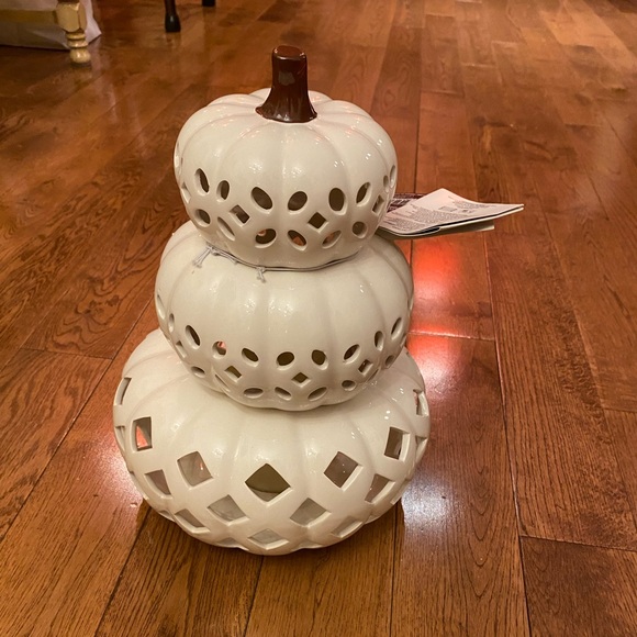 Halloween new ceramic pumpkin stack - Picture 1 of 3